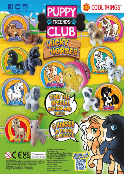 PRE Puppy Club Lucky Horses 50 mm