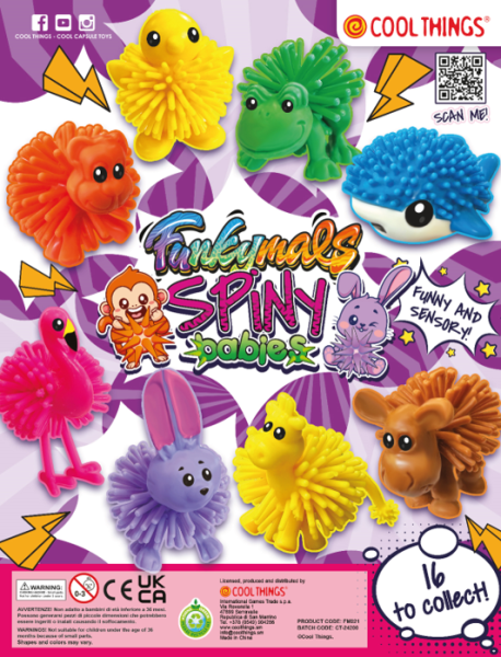 Funkymals Spiny Babies 50 mm (1)