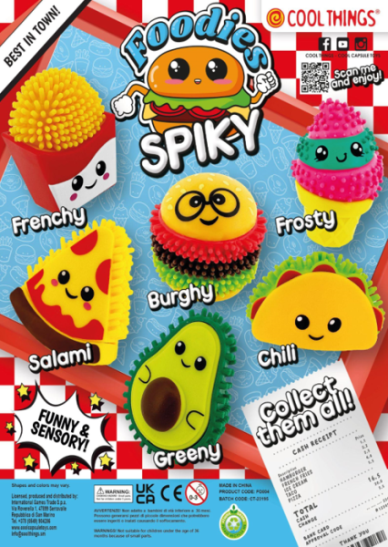 PRE spiky foodies