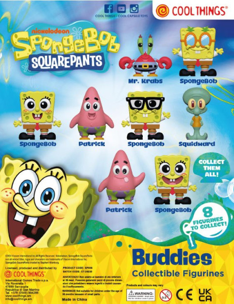 Spongebob Buddies 65 mm (2)