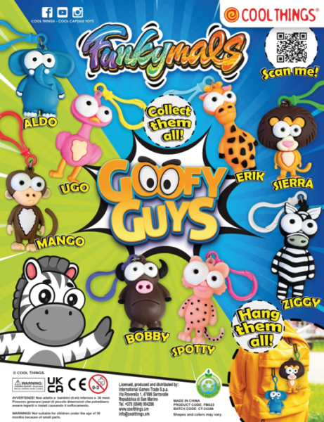 PRE Funkymals Goofy Guys 65 mm (2)