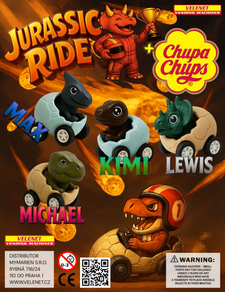 Jurassic Ride 90 mm + Chupa Chups (2)