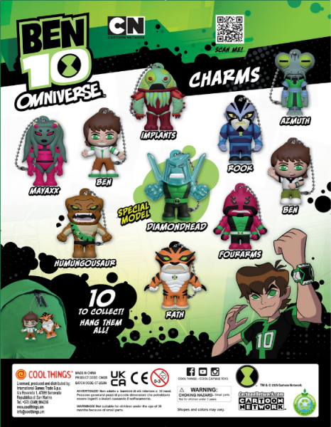 Ben 10 Omniverse Charms 65 mm (1)