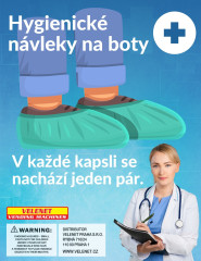 Hygienické návleky na obuv 50 mm