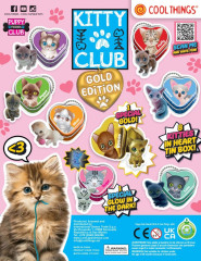 Puppy Club Kitty Club Gold Edition 50 mm
