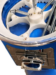 SPIRAL BLUE GLOBE 45 cm (2)