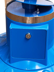 SPIRAL BLUE GLOBE 45 cm (4)