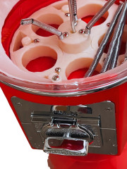 SPIRAL BLUE GLOBE 40 cm (2)