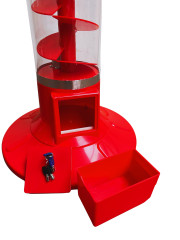 SPIRAL BLUE GLOBE 40 cm (5)