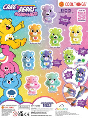 Care Bears Squish-A-Bear 50 mm