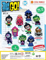 Teen Titans Go Charms 65 mm
