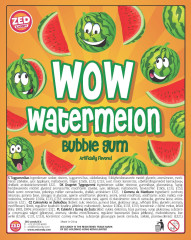 Žvýkačky 24 mm Watermelon Gum - 1125 ks (2)